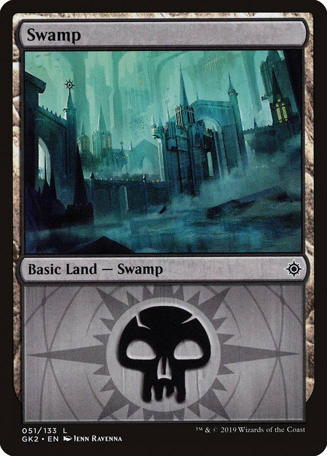 Swamp (51) [Ravnica Allegiance Guild Kit] | The Time Vault CA