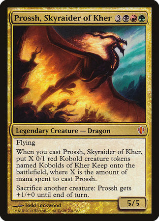 Prossh, Skyraider of Kher [Commander 2013] | The Time Vault CA