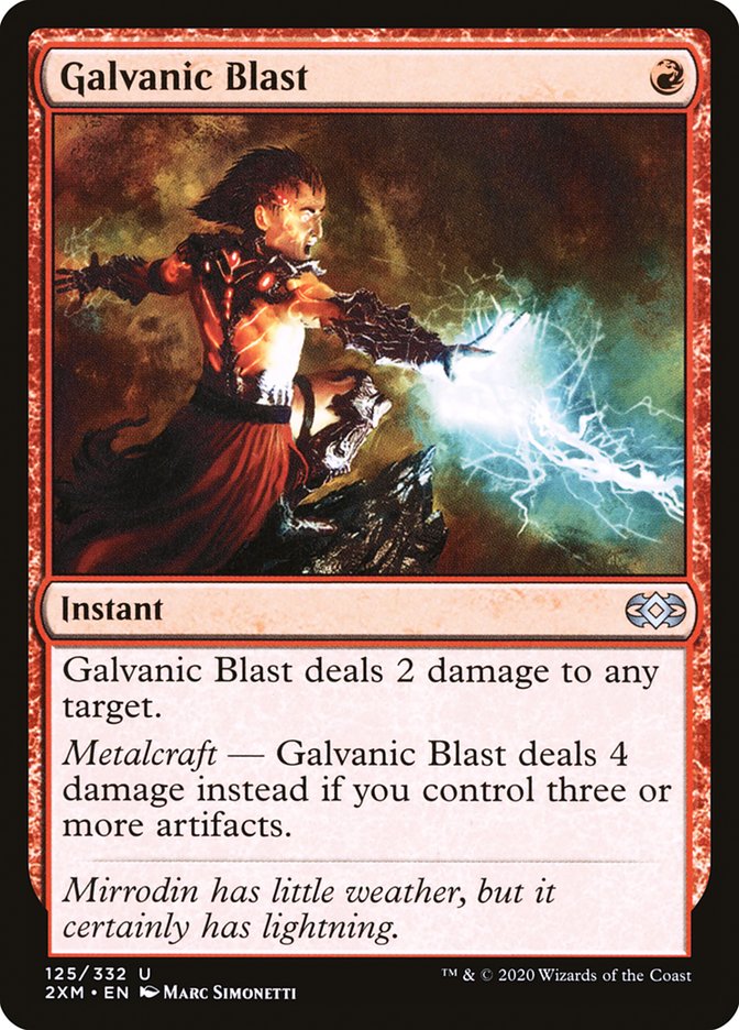Galvanic Blast [Double Masters] | The Time Vault CA