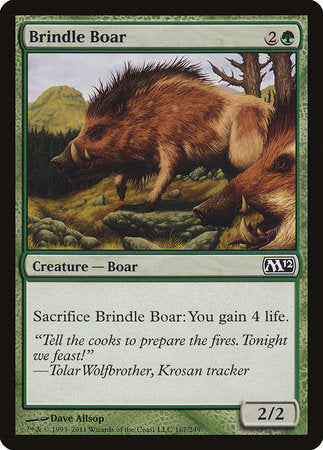 Brindle Boar [Magic 2012] | The Time Vault CA