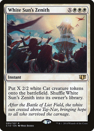 White Sun's Zenith [Commander 2014] | The Time Vault CA