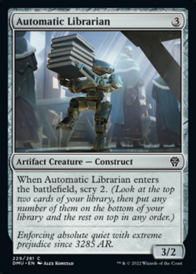 Automatic Librarian [Dominaria United] | The Time Vault CA