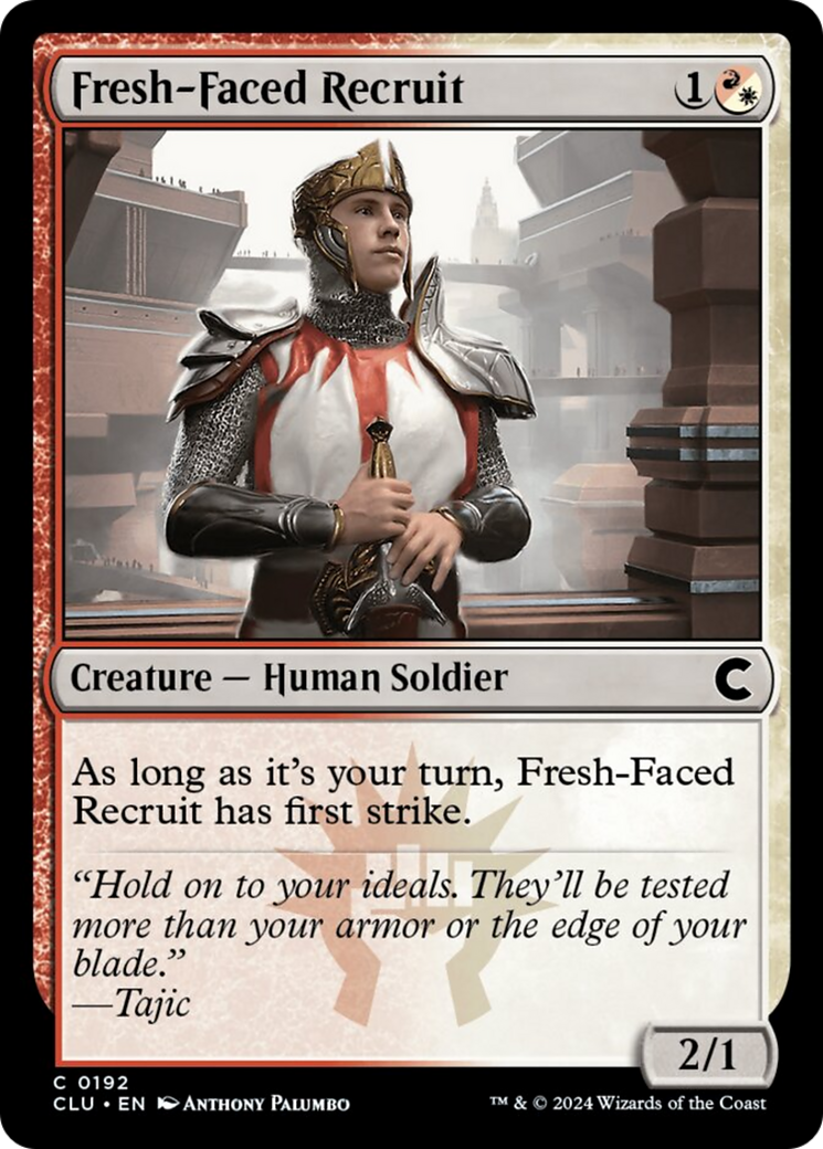 Fresh-Faced Recruit [Ravnica: Clue Edition] | The Time Vault CA