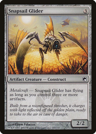 Snapsail Glider [Scars of Mirrodin] | The Time Vault CA