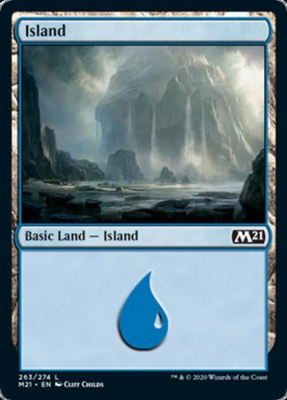 Island [Core Set 2021] | The Time Vault CA