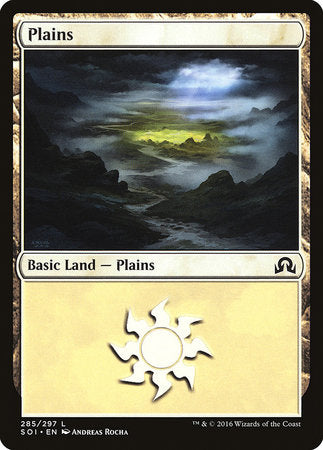 Plains (285) [Shadows over Innistrad] | The Time Vault CA