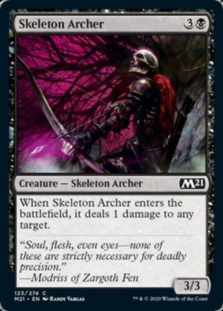 Skeleton Archer [Core Set 2021] | The Time Vault CA