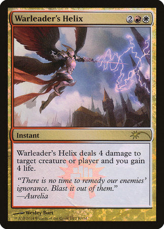 Warleader's Helix [Friday Night Magic 2014] | The Time Vault CA