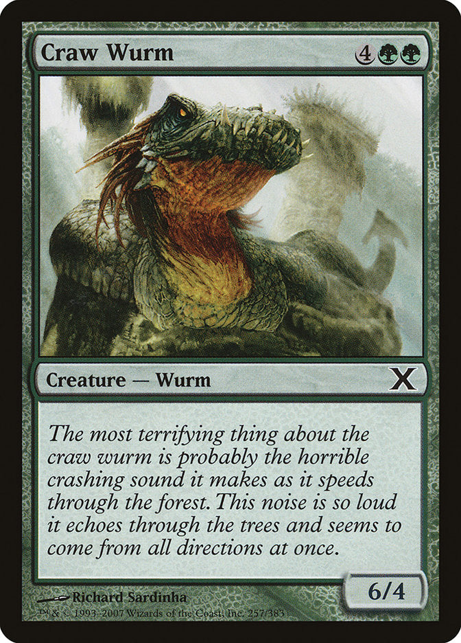 Craw Wurm [Tenth Edition] | The Time Vault CA