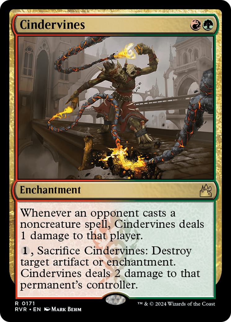 Cindervines [Ravnica Remastered] | The Time Vault CA