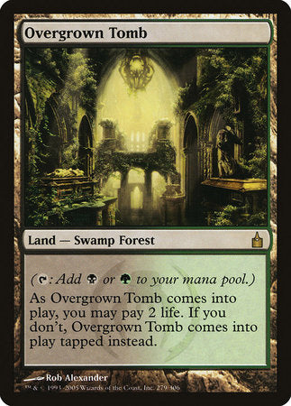 Overgrown Tomb [Ravnica: City of Guilds] | The Time Vault CA