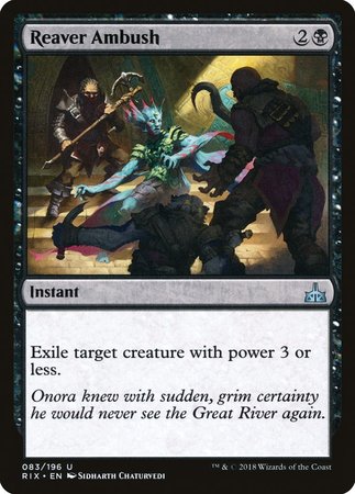 Reaver Ambush [Rivals of Ixalan] | The Time Vault CA