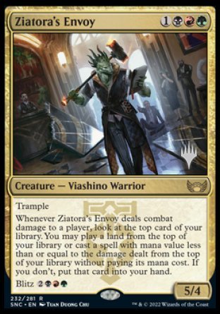 Ziatora's Envoy (Promo Pack) [Streets of New Capenna Promos] | The Time Vault CA