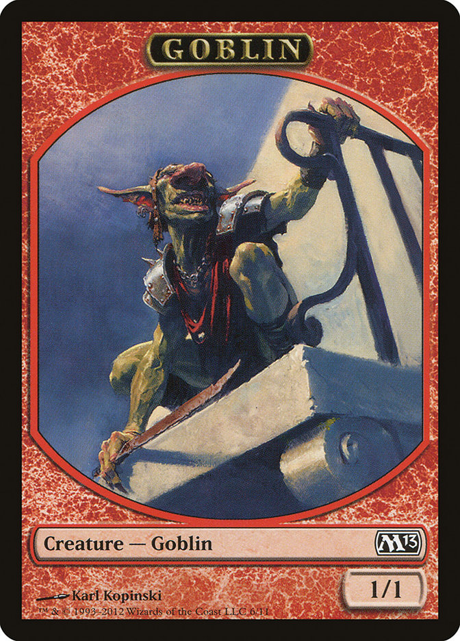 Goblin [Magic 2013 Tokens] | The Time Vault CA