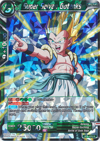 Super Saiyan Gotenks (Shatterfoil) (BT1-070) [Dragon Brawl] | The Time Vault CA