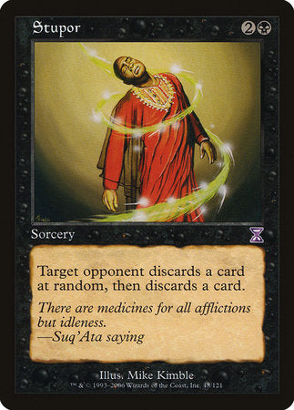Stupor [Time Spiral Timeshifted] | The Time Vault CA