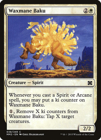 Waxmane Baku [Modern Masters 2015] | The Time Vault CA