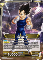 Vegeta // SS Vegeta, Fighting Instincts (Starter Deck Exclusive) (SD22-01) [Power Absorbed] | The Time Vault CA