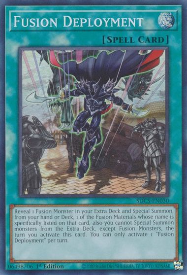 Fusion Deployment [SDCS-EN030] Super Rare | The Time Vault CA