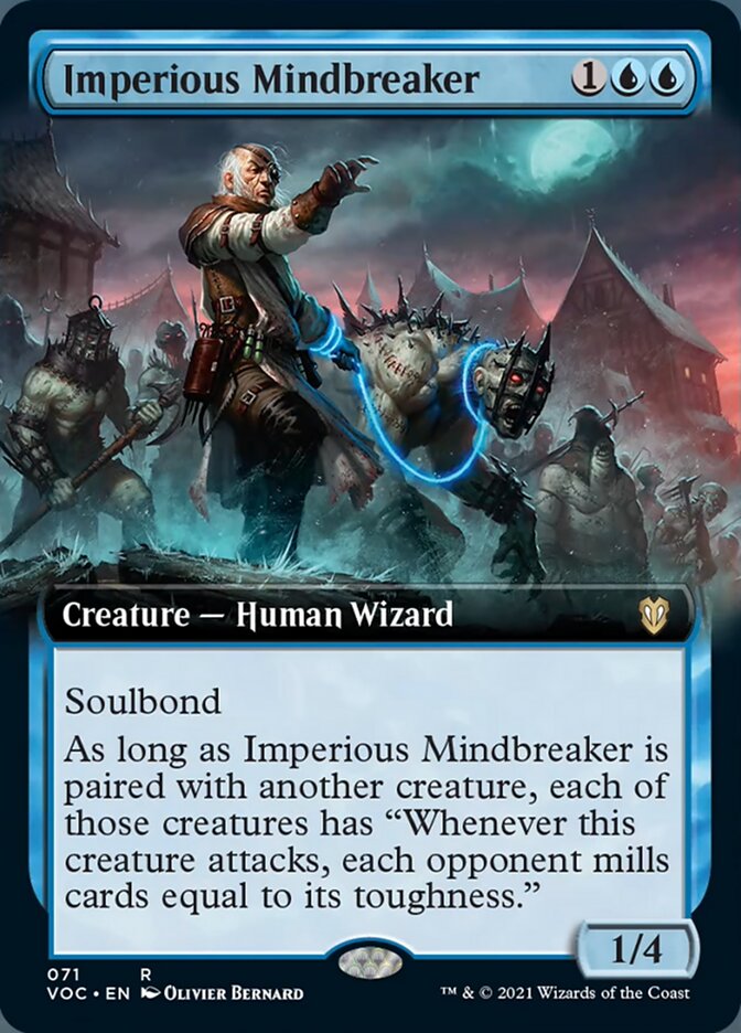 Imperious Mindbreaker (Extended) [Innistrad: Crimson Vow Commander] | The Time Vault CA