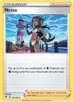 Nessa (157/185) [Sword & Shield: Vivid Voltage] | The Time Vault CA