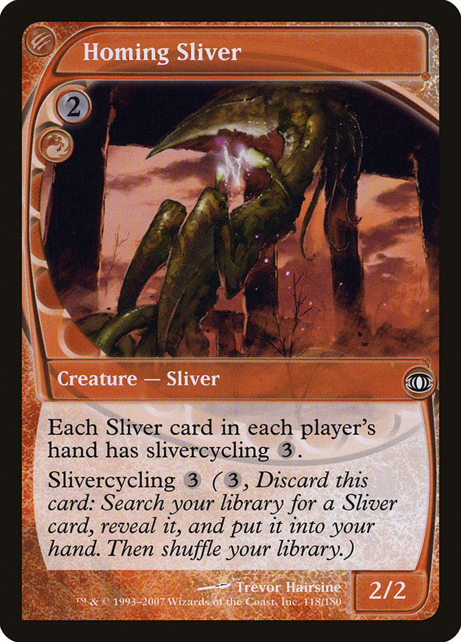 Homing Sliver [Future Sight] | The Time Vault CA