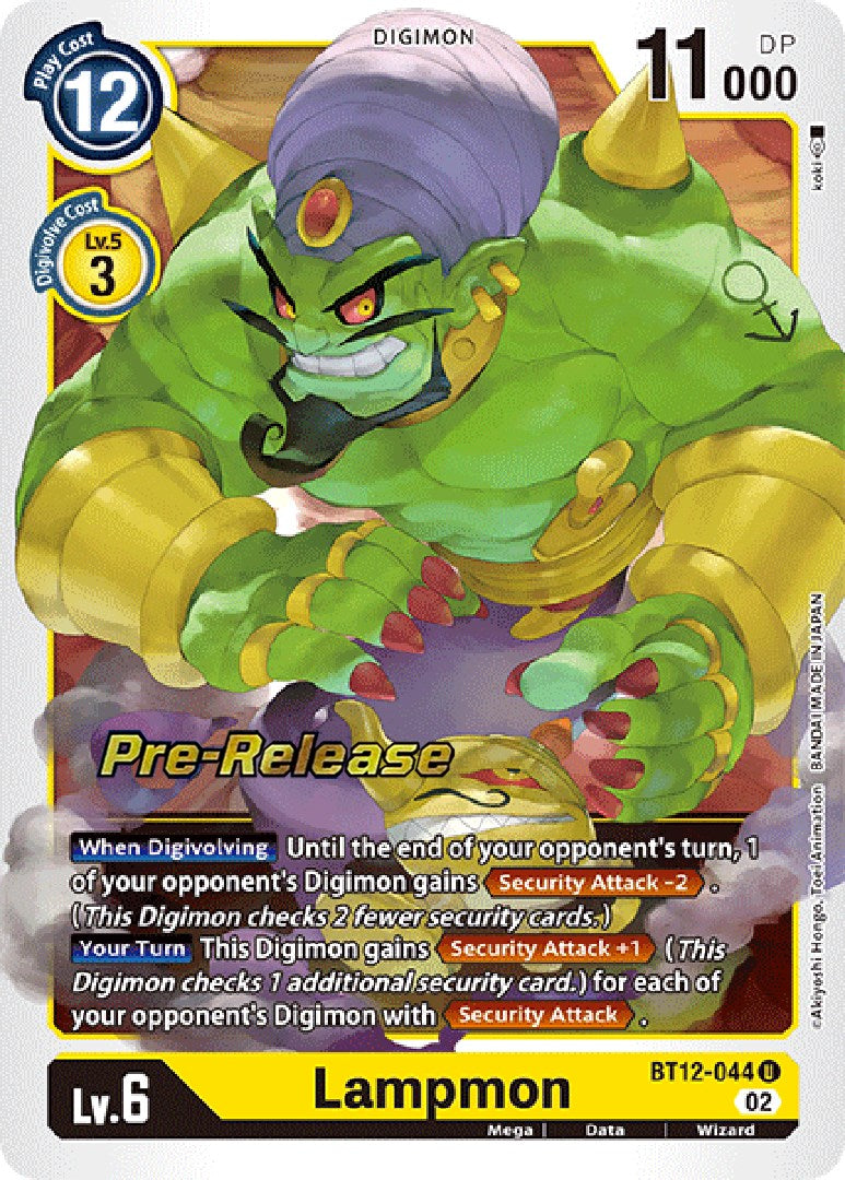 Lampmon [BT12-044] [Across Time Pre-Release Cards] | The Time Vault CA