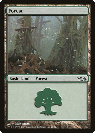 Forest (28) [Duel Decks: Elves vs. Goblins] | The Time Vault CA