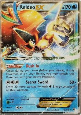 Keldeo EX (49/149) (Darkrai Deck - Jason Klaczynski) [World Championships 2013] | The Time Vault CA