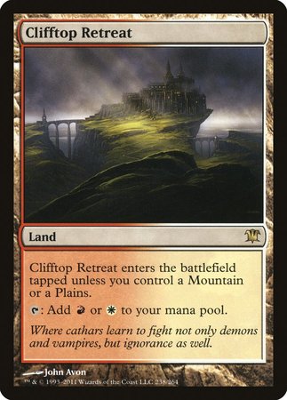 Clifftop Retreat [Innistrad] | The Time Vault CA