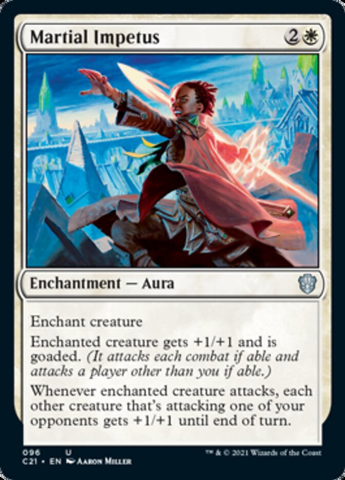 Martial Impetus [Commander 2021] | The Time Vault CA