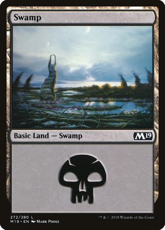 Swamp (272) [Core Set 2019] | The Time Vault CA