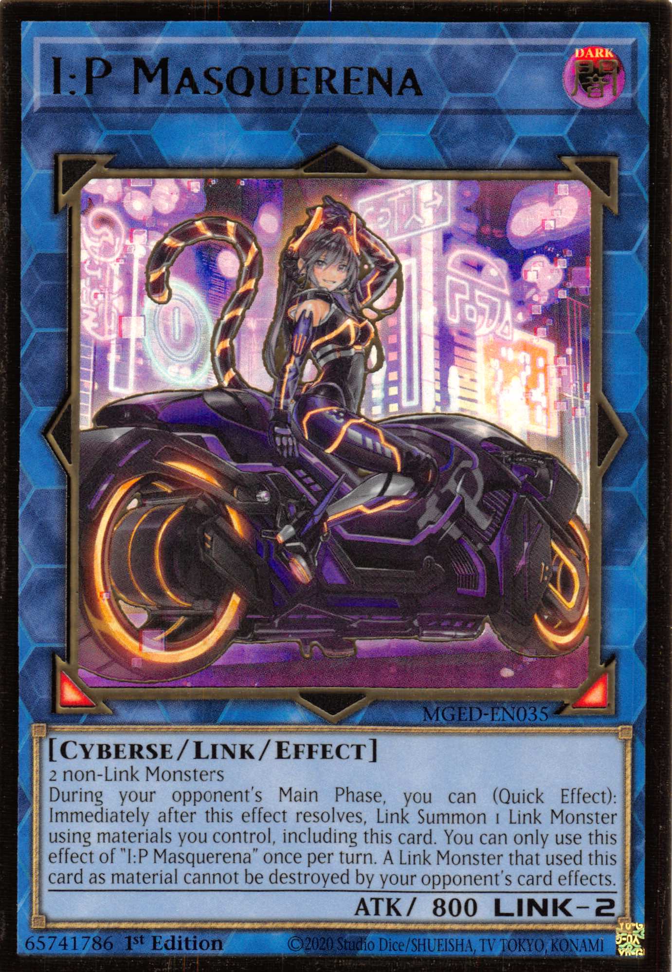 I:P Masquerena (Alternate Art) [MGED-EN035] Gold Rare | The Time Vault CA