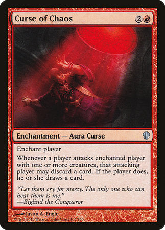 Curse of Chaos [Commander 2013] | The Time Vault CA