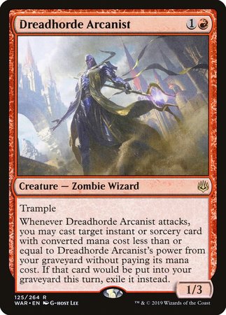 Dreadhorde Arcanist [War of the Spark] | The Time Vault CA