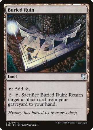 Buried Ruin [Commander 2018] | The Time Vault CA