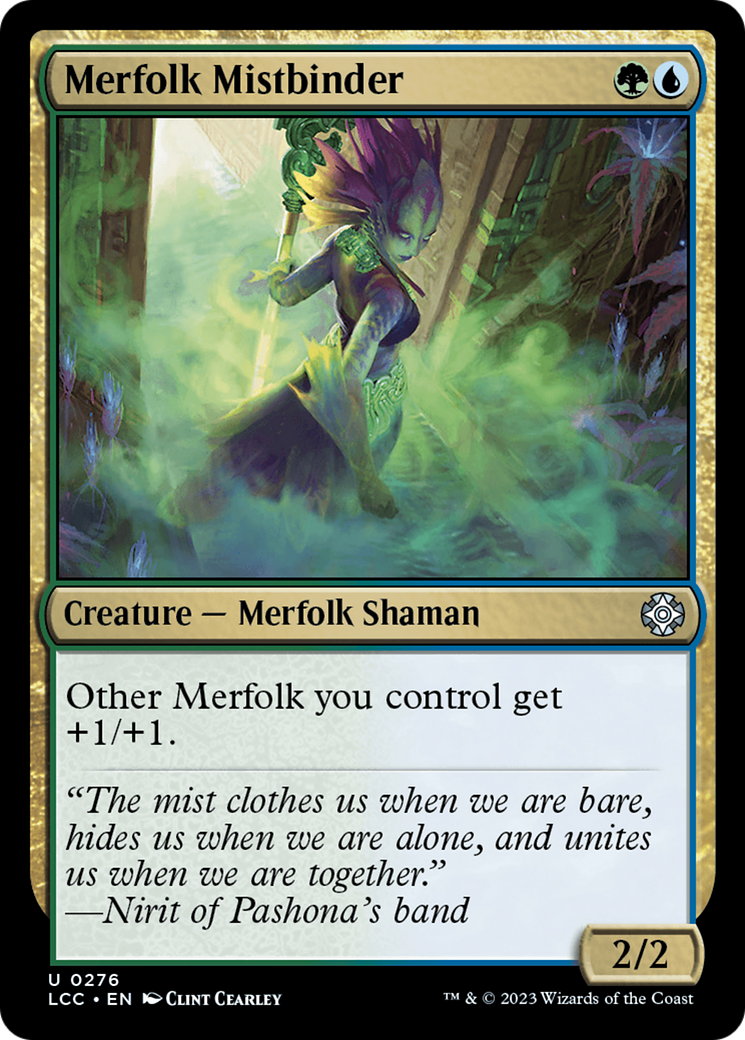 Merfolk Mistbinder [The Lost Caverns of Ixalan Commander] | The Time Vault CA