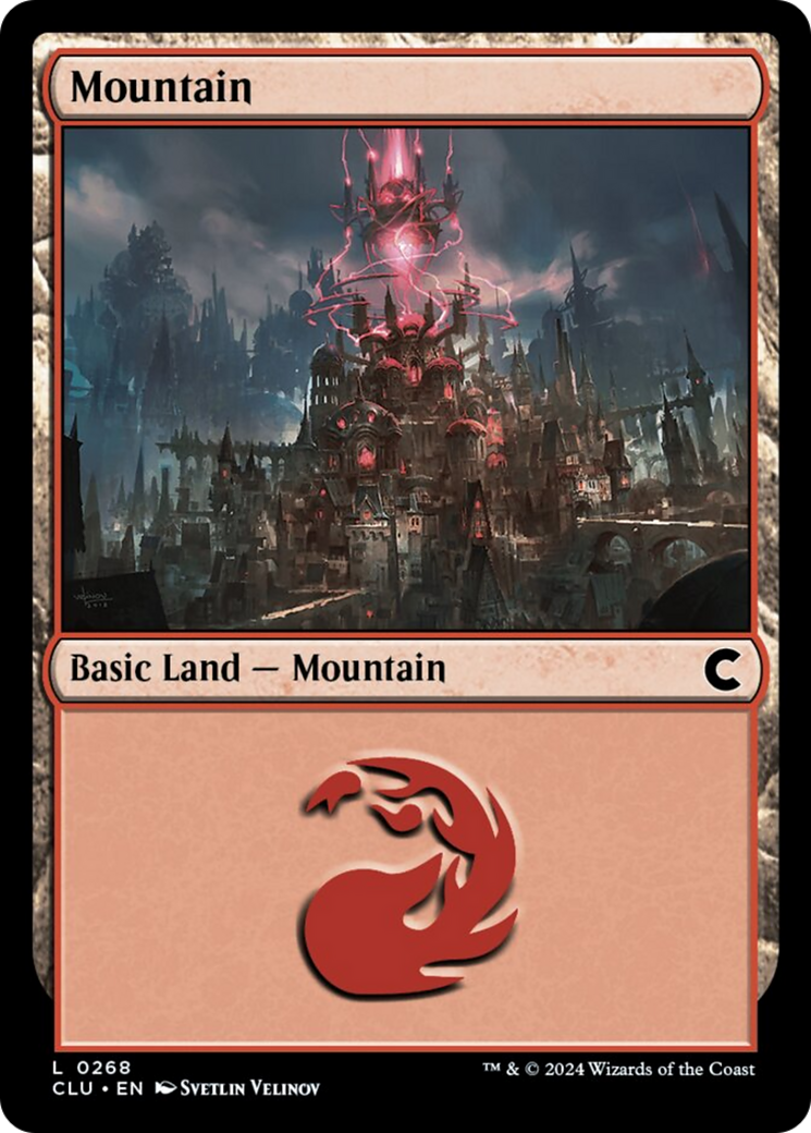 Mountain (0268) [Ravnica: Clue Edition] | The Time Vault CA