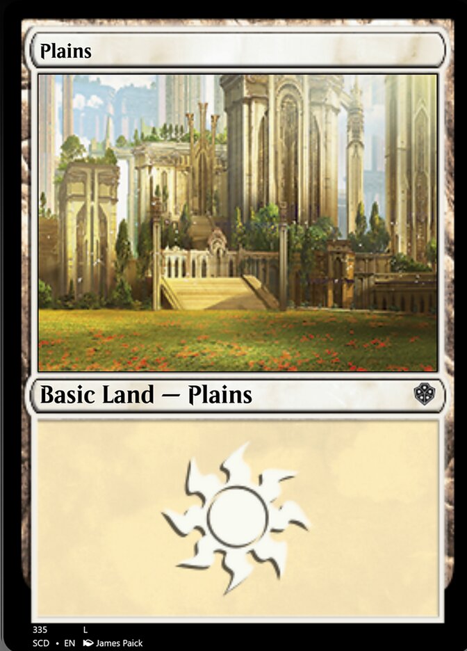 Plains (335) [Starter Commander Decks] | The Time Vault CA