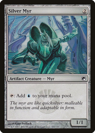 Silver Myr [Scars of Mirrodin] | The Time Vault CA