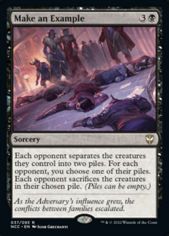 Make an Example [Streets of New Capenna Commander] | The Time Vault CA