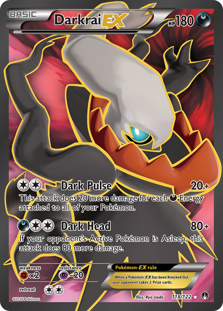 Darkrai EX (118/122) [XY: BREAKpoint] | The Time Vault CA