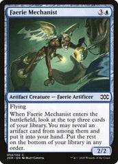 Faerie Mechanist [Double Masters] | The Time Vault CA