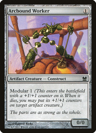 Arcbound Worker [Modern Masters] | The Time Vault CA