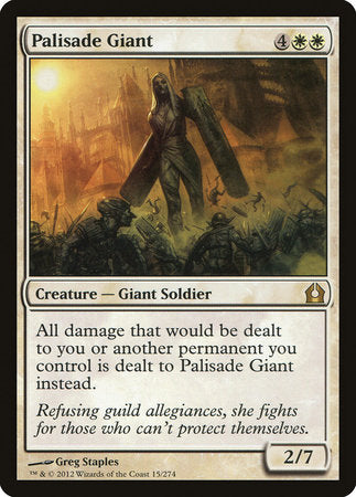 Palisade Giant [Return to Ravnica] | The Time Vault CA