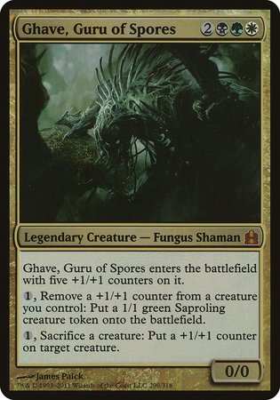 Ghave, Guru of Spores (Oversized) [Commander 2011 Oversized] | The Time Vault CA