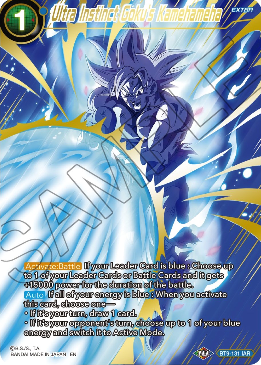 Ultra Instinct Goku's Kamehameha (BT9-131) [Theme Selection: History of Son Goku] | The Time Vault CA