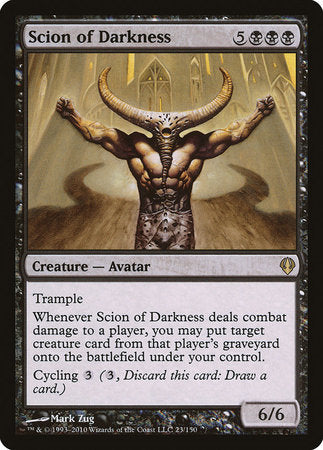Scion of Darkness [Archenemy] | The Time Vault CA