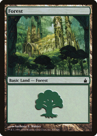 Forest (305) [Ravnica: City of Guilds] | The Time Vault CA