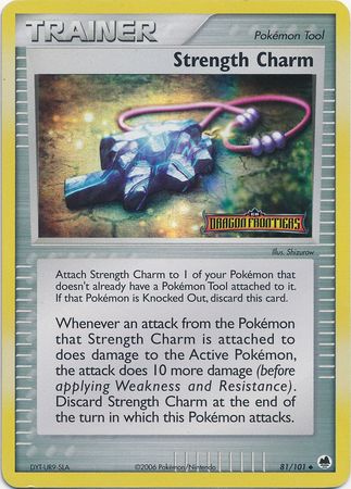 Strength Charm (81/101) (Stamped) [EX: Dragon Frontiers] | The Time Vault CA
